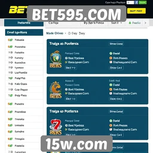 Recursos e funcionalidades do site BET595.COM